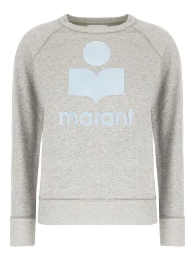 Isabel Marant Étoile Logo-detail Sweatshirt In Gray