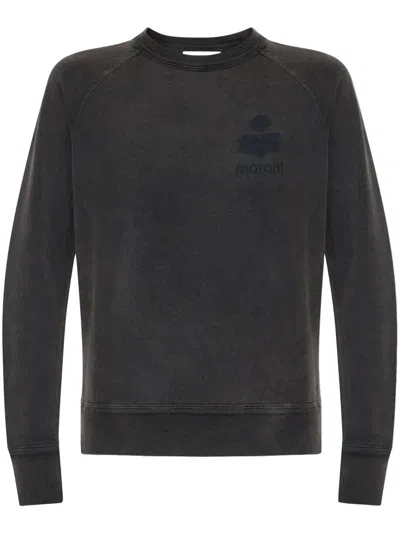 Isabel Marant Étoile Logo-detail Sweatshirt In Grey