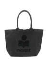 Isabel Marant Étoile Logo-detail Tote Bag In Black