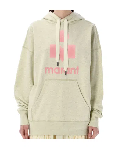 Isabel Marant Étoile Logo Hooded Sweater In Nude