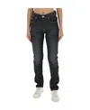 Isabel Marant Étoile Logo Jeans In Black