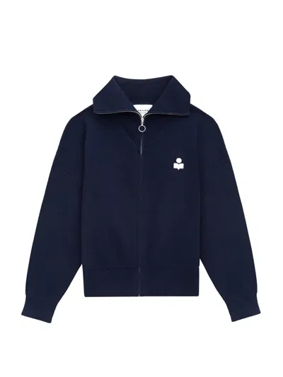 Isabel Marant Étoile Logo Knit In Blue