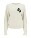 Isabel Marant Étoile Isabel Marant Etoile Marisans Sweater With Logo Intarsia In White