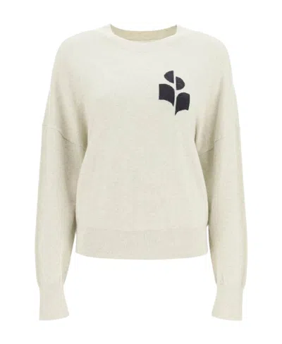 ISABEL MARANT ÉTOILE LOGO KNITTED PULLOVER