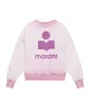 Isabel Marant Étoile Mobyli Logo-print Sweatshirt In Purple