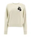 Isabel Marant Étoile Isabel Marant Etoile Marisans Sweater With Logo Intarsia In White