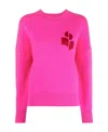 Isabel Marant Étoile Marisans Cotton And Wool Sweater In Purple
