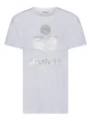 Isabel Marant Étoile Logo-print Linen T-shirt In White