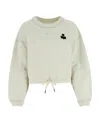 Isabel Marant Étoile Sweatshirt Isabel Marant Etoile Woman Color Beige In White
