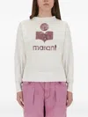 Isabel Marant Étoile Logo-print Long-sleeve T-shirt In White