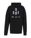 Isabel Marant Étoile Logo-print Organic Cotton Sweatshirt In Black