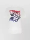 Isabel Marant Étoile Logo Print Round Neck T-shirt In White