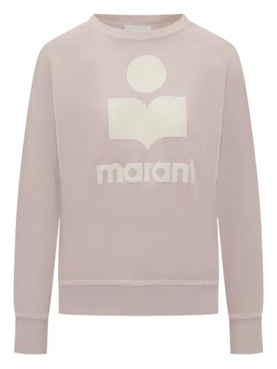Isabel Marant Étoile Logo-print Sweatshirt In Pink