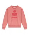 Isabel Marant Étoile Logo-print Sweatshirt In Pink
