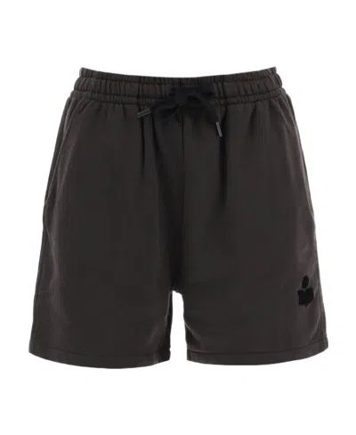 ISABEL MARANT ÉTOILE ISABEL MARANT ÉTOILE LOGO DETAILED DRAWSTRING SHORTS