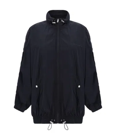 Isabel Marant Étoile Logo-print Windbreaker Jacket In Black