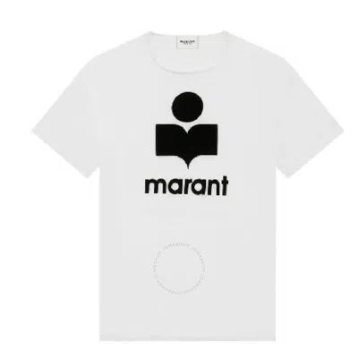 ISABEL MARANT ÉTOILE ISABEL MARANT ETOILE LOGO PRINT ZEWEL SHORT-SLEEVE T-SHIRT