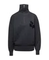 Isabel Marant Étoile Enzo Intarsia-knit Roll-neck Jumper In Black