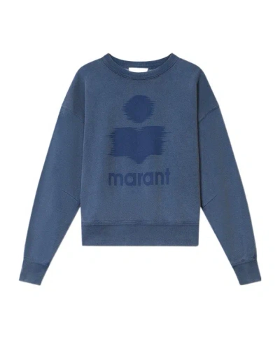 ISABEL MARANT ÉTOILE ISABEL MARANT ÉTOILE LOGO PRINTED CREWNECK SWEATSHIRT