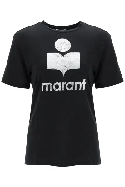 ISABEL MARANT ÉTOILE LOGO PRINTED CREWNECK T-SHIRT