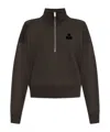 Isabel Marant Étoile Black Ross Sweatshirt In Black