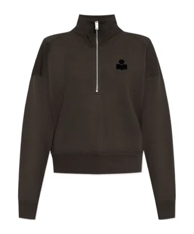 Isabel Marant Étoile Logo Sweater In Black