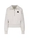 Isabel Marant Étoile Isabel Marant Etoile Melange Sand Cotton Blend Ross Sweatshirt In Gray