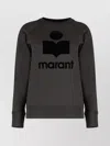 Isabel Marant Étoile Logo Sweatshirt Featuring Raglan Sleeves In Gray
