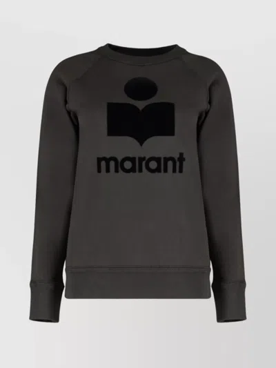 ISABEL MARANT ÉTOILE LOGO SWEATSHIRT FEATURING RAGLAN SLEEVES