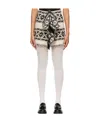 Isabel Marant Étoile Logo Trimmed Skirt In Nude