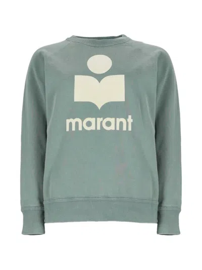 Isabel Marant Étoile Logo-print Raglan-sleeve Sweater In Multi