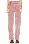 Isabel Marant Étoile Onyta Corduroy Pants In Rosewood
