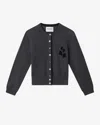 Isabel Marant Étoile Lona Cardigan In Gray