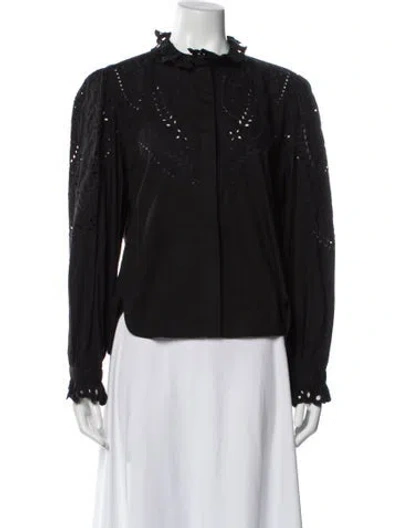 Pre-owned Isabel Marant Étoile Long Sleeve Blouse In Gray