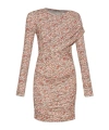 Isabel Marant Étoile Long Sleeve Dress In Brown