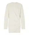 Isabel Marant Étoile Off-white Pipper Minidress In White