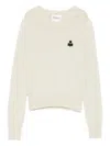 Isabel Marant Étoile Marant Etoile Women Abelle Wool And Cotton Jumper In Neutral