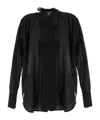 Isabel Marant Étoile Pamias Shirt In Cotton In Black