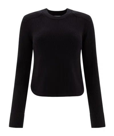 Isabel Marant Étoile Long Sleeve Jumper In Black