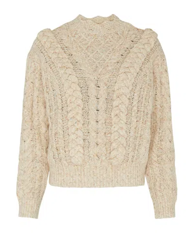 Isabel Marant Étoile Long Sleeve Sweater In Nude