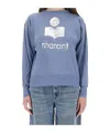 Isabel Marant Étoile Isabel Marant Etoile Blue Linen Sweaters In Blue