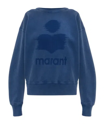 Isabel Marant Étoile Long Sleeve Sweatshirt In Blue