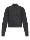Isabel Marant Étoile Long-sleeve Turtleneck Sweater In Gray