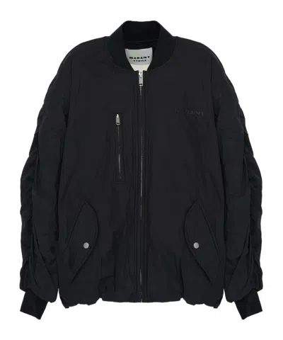 Isabel Marant Étoile Long-sleeved Casual Jacket In Black