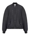 Isabel Marant Étoile Coleen Cotton-blend Bomber Jacket In Black