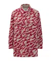 Isabel Marant Étoile Long-sleeved Casual Jacket In Red