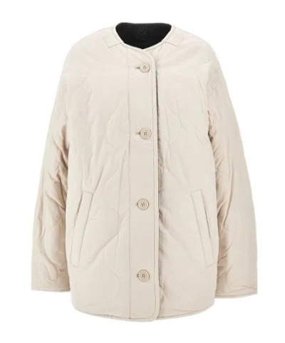 Isabel Marant Étoile Long-sleeved Cotton Jacket In White