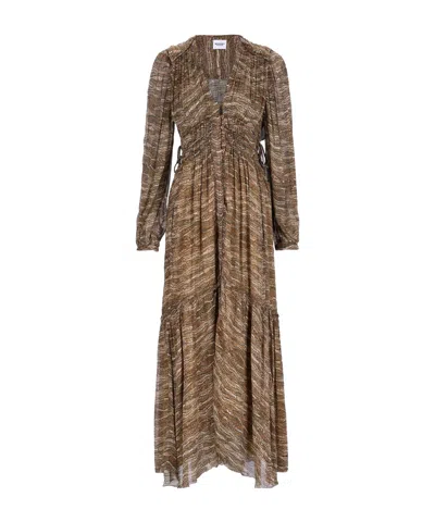 ISABEL MARANT ÉTOILE LONG-SLEEVED DRESS