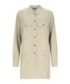 Isabel Marant Étoile Knee Length Dress With Chest And Side Pockets In Nude