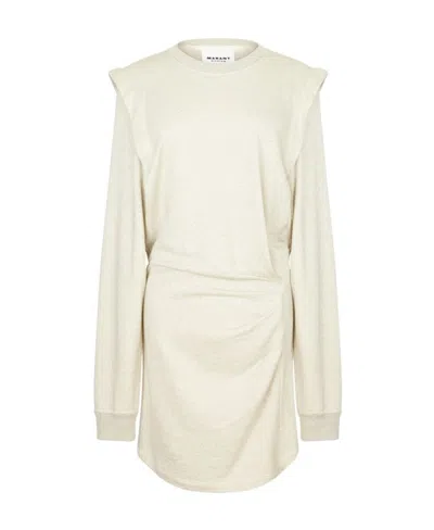 Isabel Marant Étoile Long Sleeved Dress In White